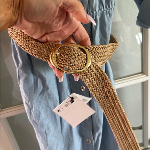 Zara Sky Blue Denim Shirt - Picture 2 of 5